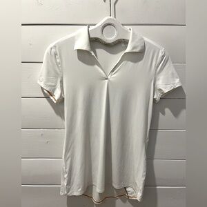 TOMMIE COPPER – Haut technique blanc à col polo – Taille M